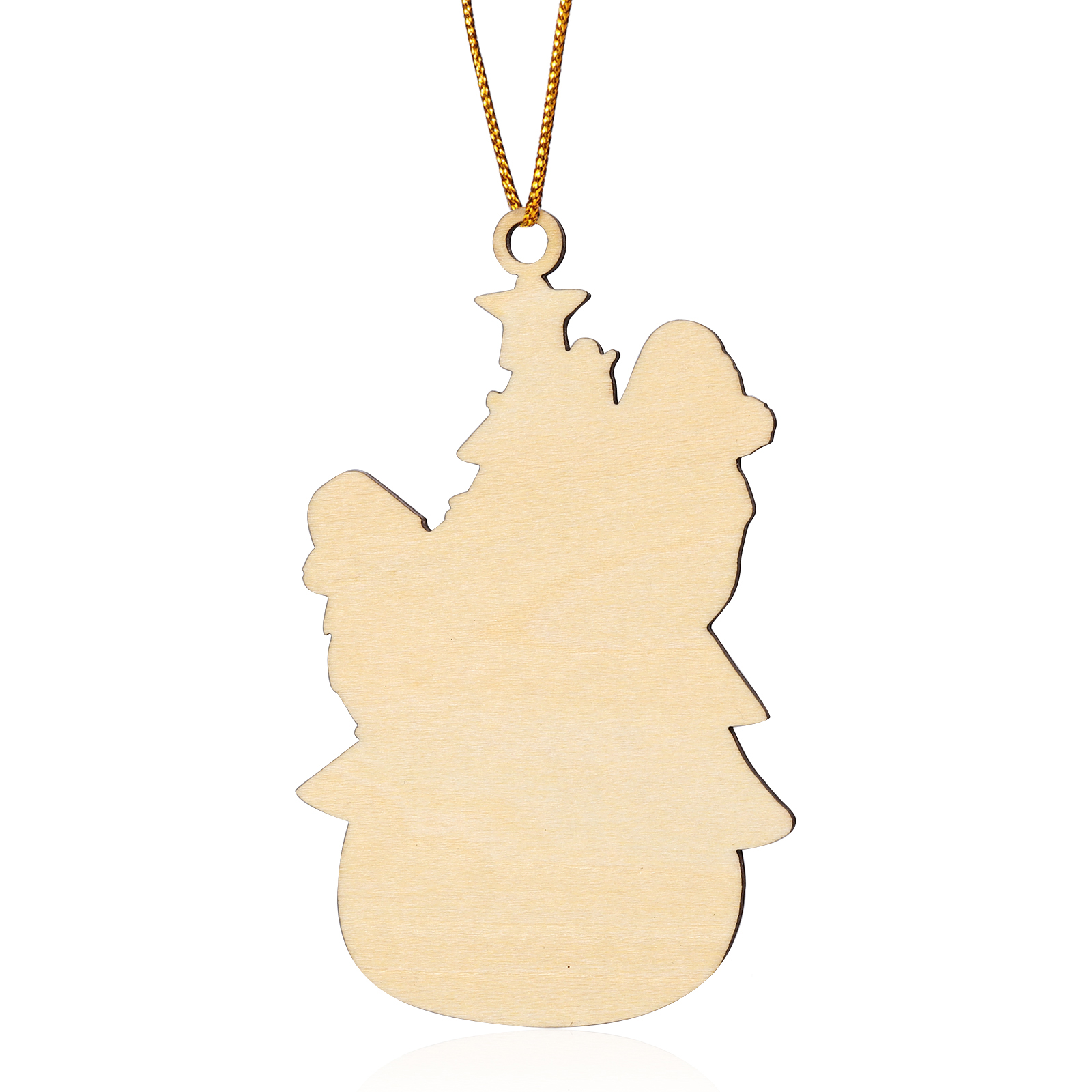 Personalised Gnome Christmas Ornament Custom 2 Names Family Gift for Christmas-Jessemade AU