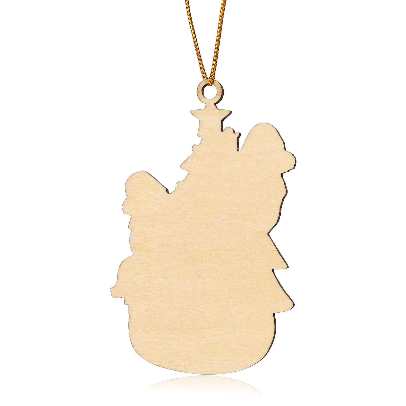 Personalised Gnome Christmas Ornament Custom 3 Names Family Gift for Christmas-Jessemade AU