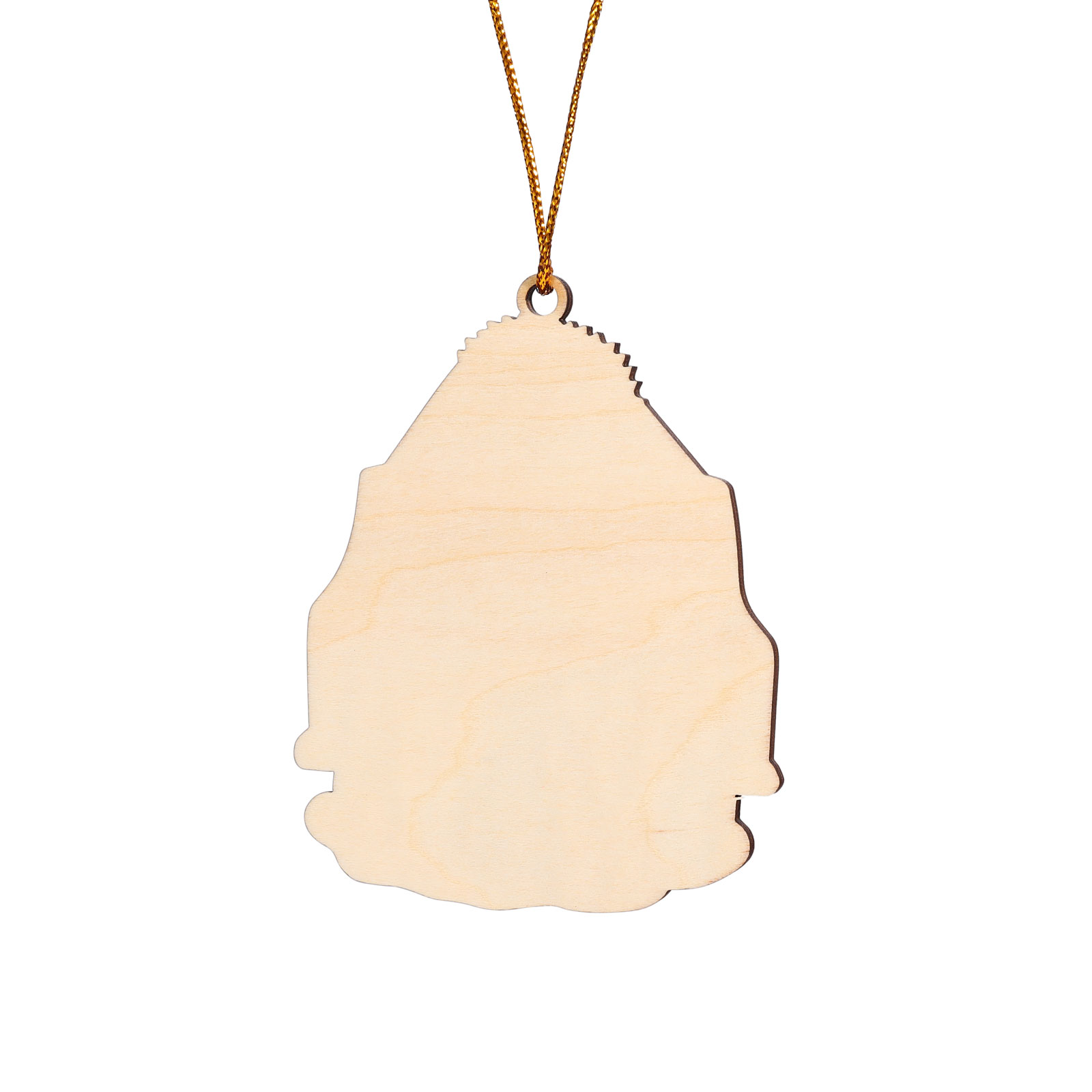 Custom Wooden Family Car Ornament Personalized Christmas Gift with 2 Names & Year-Jessemade AU