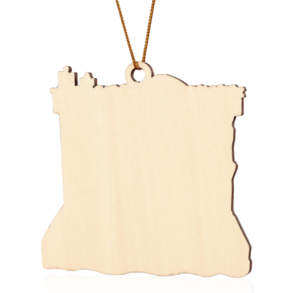 Personalized Christmas Pajama Ornament Custom 5 Names & Year Family Gift-Jessemade AU