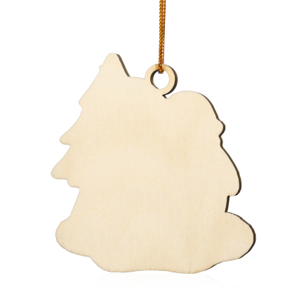 Custom Wooden Snowman Family Ornament with Personalised 4 Names Thoughtful Christmas Gift-Jessemade AU