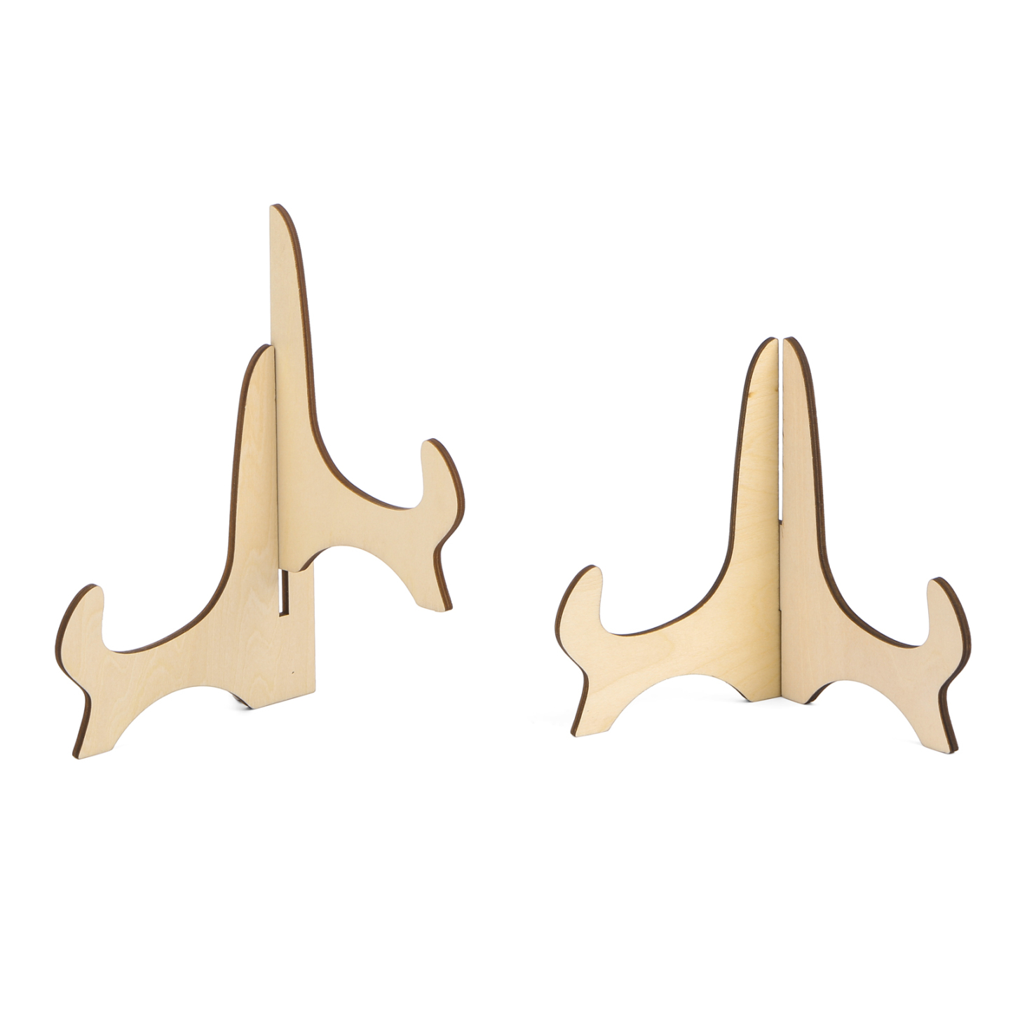 Personalised Wood Plaque with Stand Heart Sign Custom 2-5 Heart Names Family Gift for Home Decor-Jessemade AU