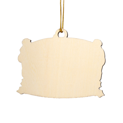 Personalised Family Swimming Hanging Ornament Custom 1 Text & 5 Names Wooden Christmas Gift for Family-Jessemade AU