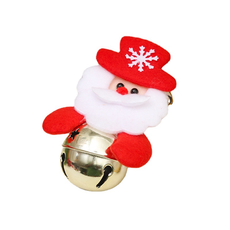 Christmas Ornament Bells Tree Decoration Ornaments for Kids Festive Santa Reindeer