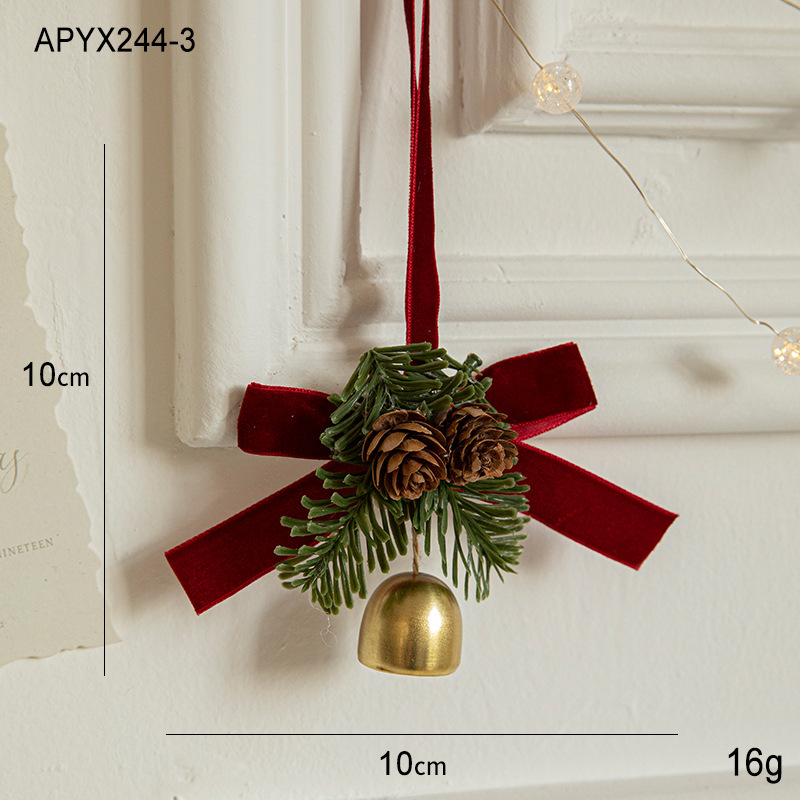 Elegant Christmas Bell Ornament Perfect Tree Decoration for family