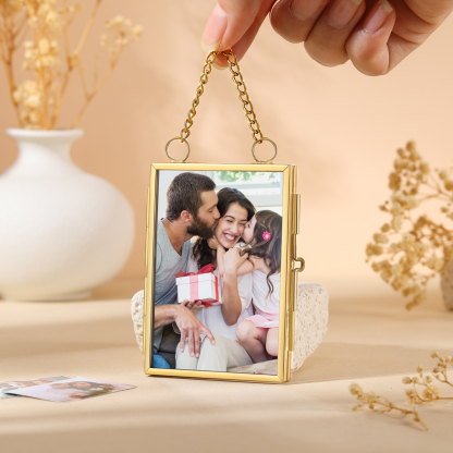 Personalised Mini Photo Ornament Custom Keepsake for Family Lovers and Home Gifts Christmas Stocking Stuffer