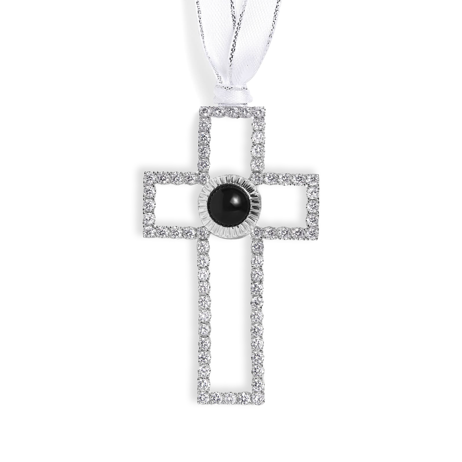 Personalised Christmas Tree Ornament with Photo Projection Custom Cross Ornament Christmas Gift