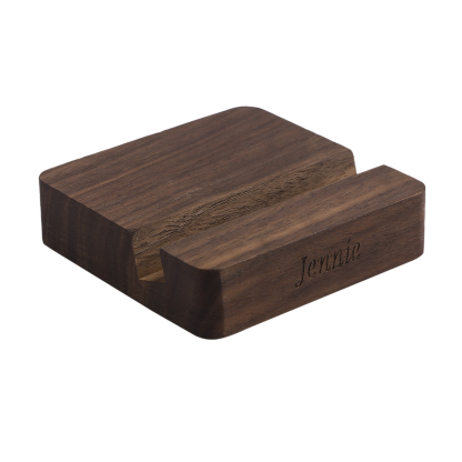 Wooden Base Display Stand Beech or Dark Walnut Romantic Gift for Family | Jessemde