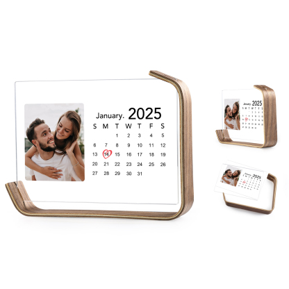 Personalised Photo Plaque Your Special Date Your Story Custom 1 Photo and 1 Date Valentine’s Day Gift