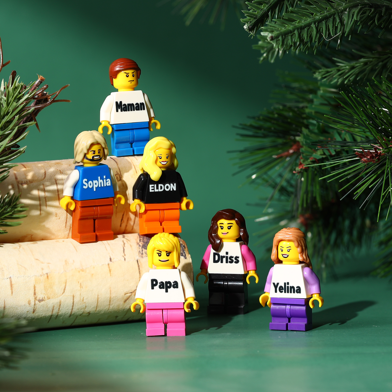 Personalised Minifigure Christmas Ornament