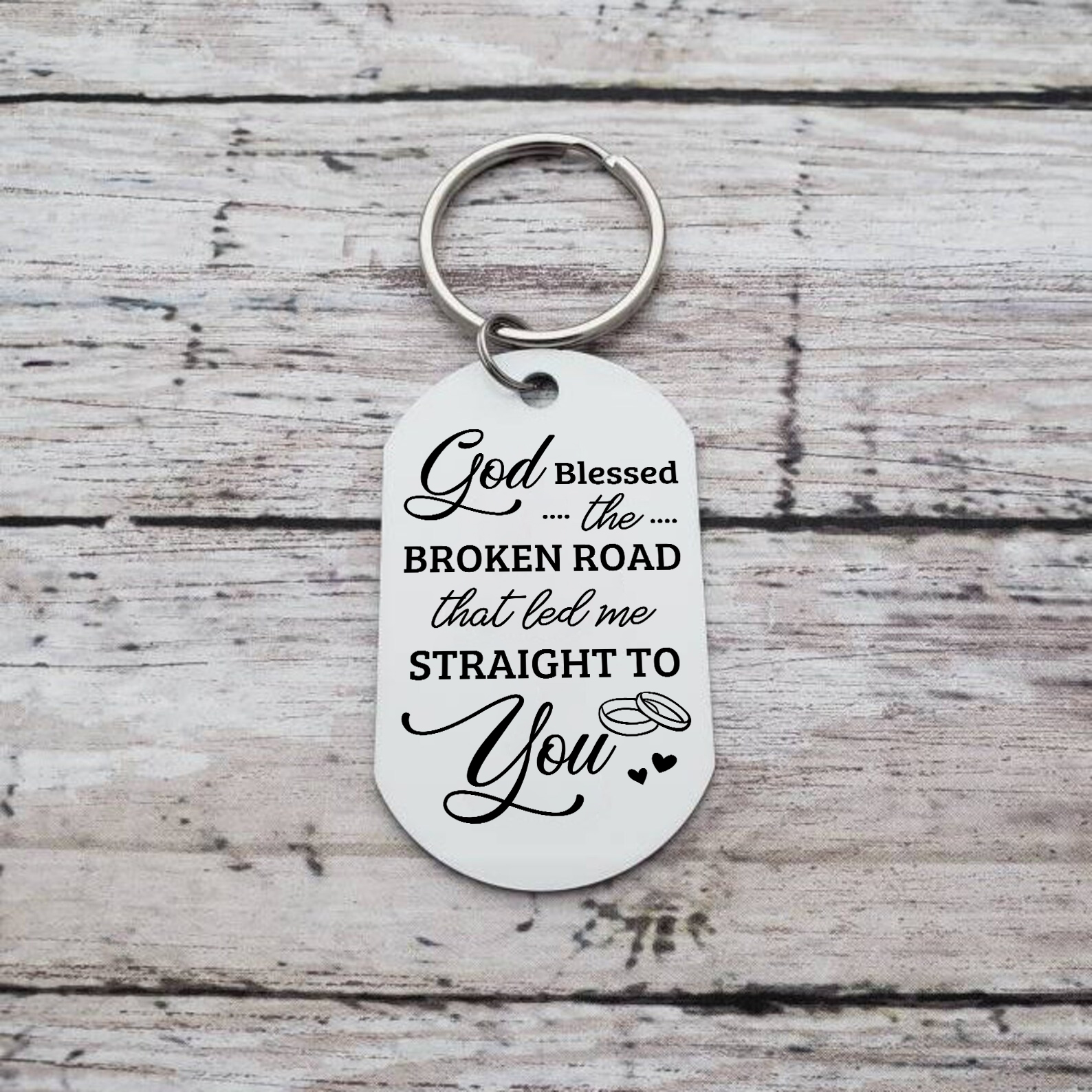Personalised Couple Keychain with Photo & Names A Unique Keepsake of Love-Jessemade AU