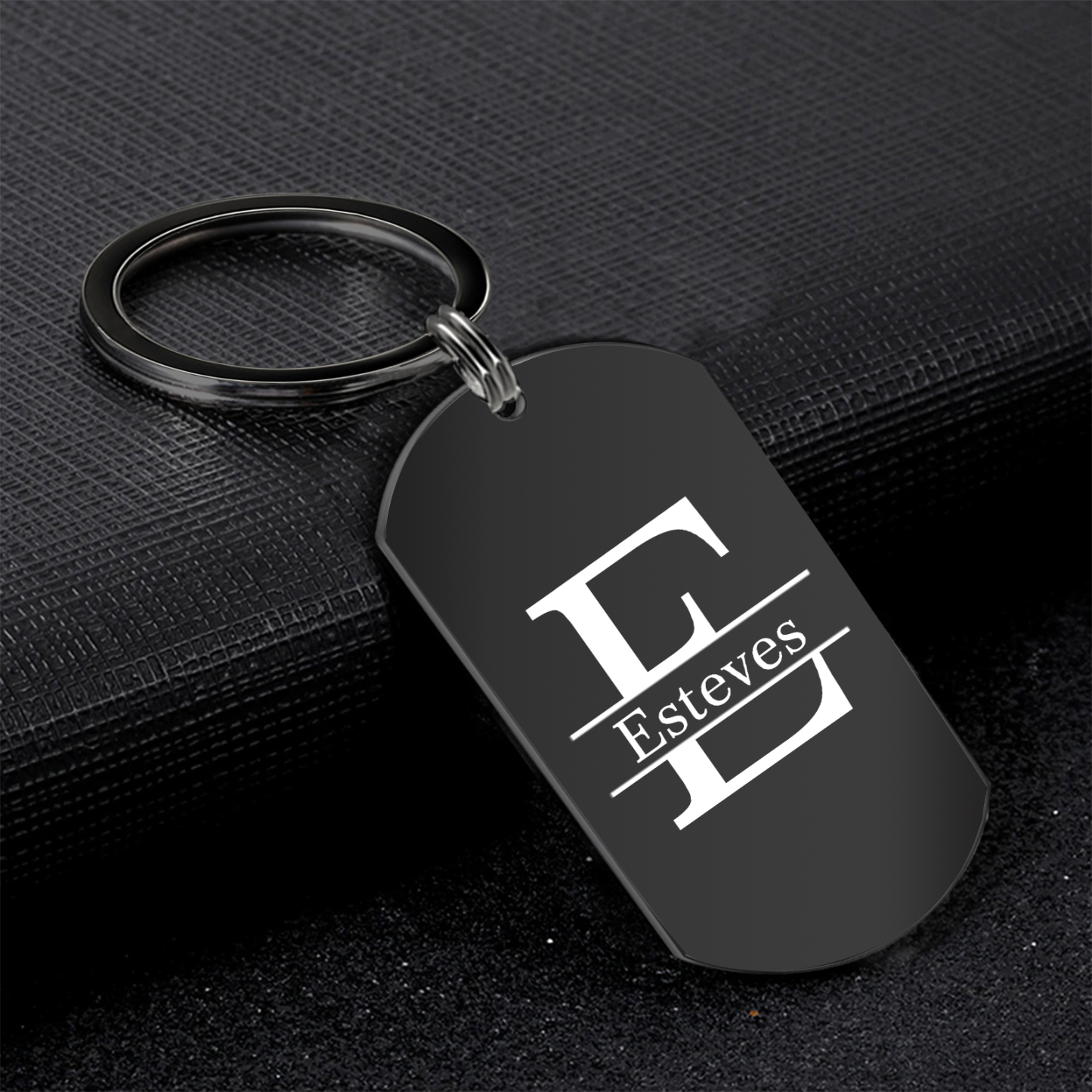 Personalised Photo Keychain Custom Name Photo Letter Valentines Day Gift for Him or Her