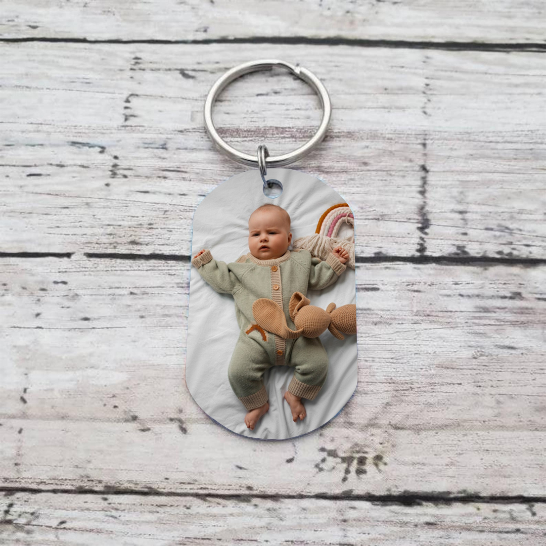 Personalised Keychain The Moment You Became My Mommy Custom Gift for Parents | Jessemade
