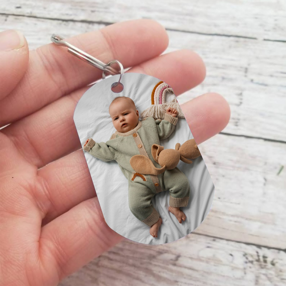 Personalised Keychain The Moment You Became My Mommy Custom Gift for Parents | Jessemade