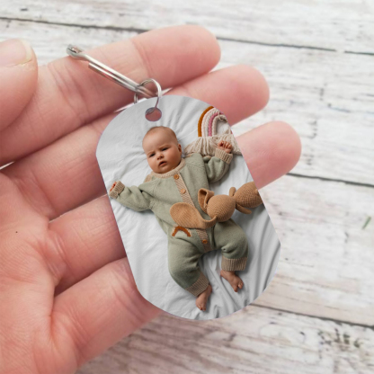 Personalised Keychain The Moment You Became My Mommy Custom Gift for Parents | Jessemade