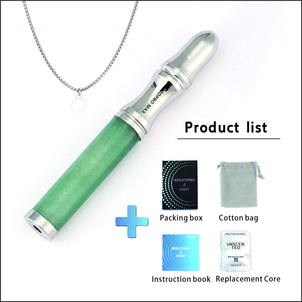 Natural Stone Anti-Stress Breathing Necklace