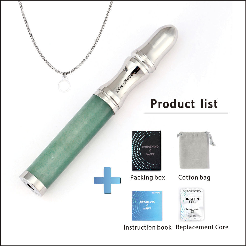 Natural Stone Anti-Stress Breathing Necklace