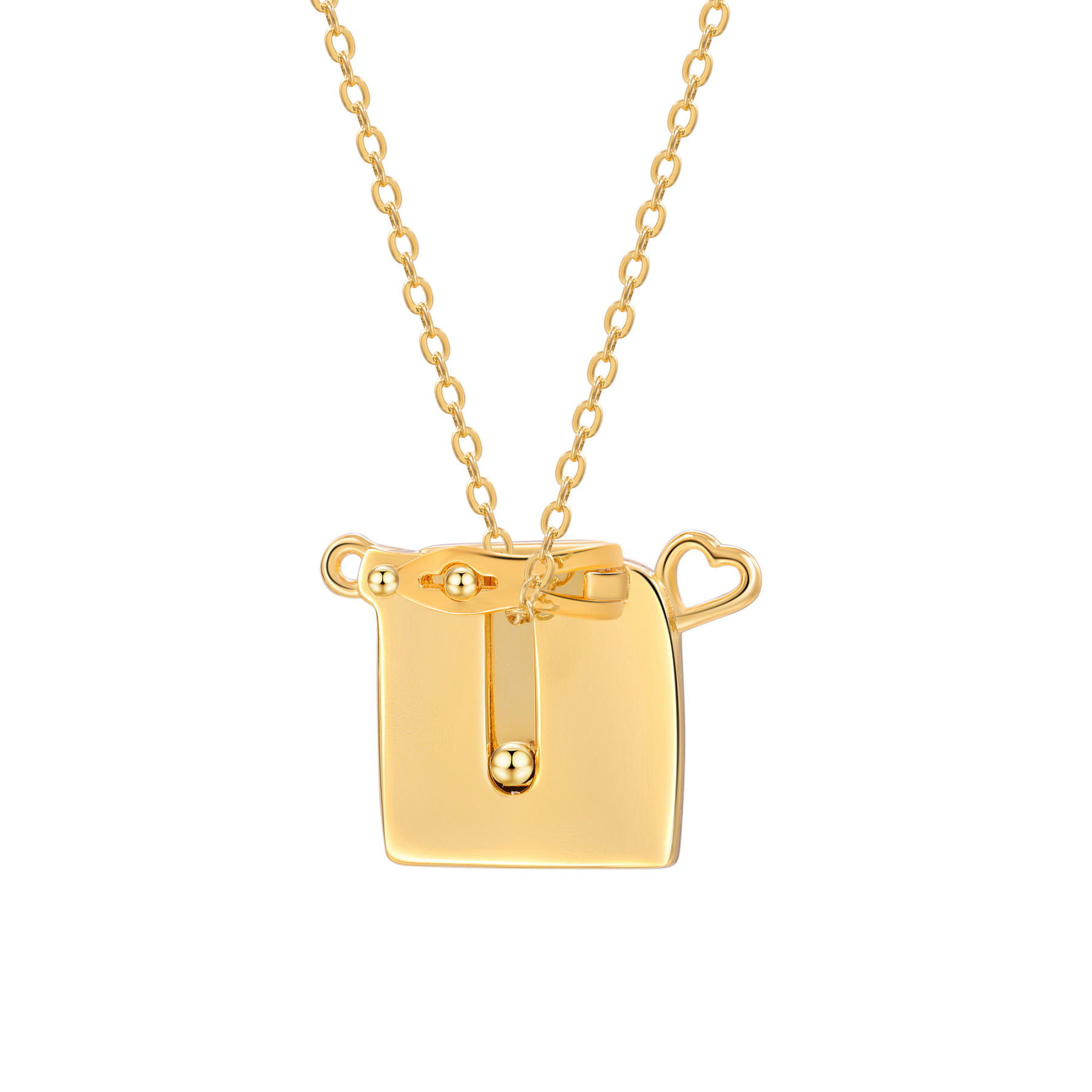 Personalized Photo Necklace - Camera Pendant Necklace with Customize 1 Photo for Her | Jessemade