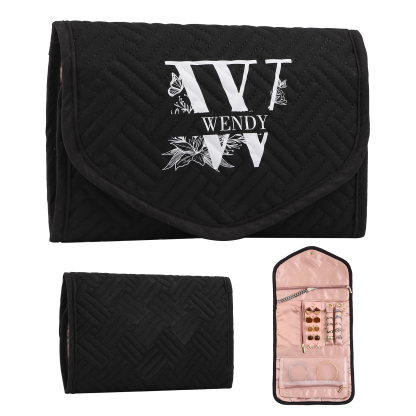 Personalised Name Multi-Functional Storage Jewelry Bag Custom Makeup Bag Jewelry Storage Gifts for Her-Jessemade AU