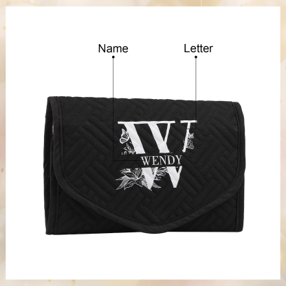 Personalised Name Multi-Functional Storage Jewelry Bag Custom Makeup Bag Jewelry Storage Gifts for Her-Jessemade AU