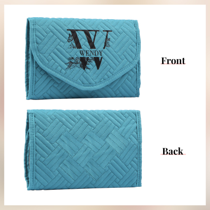 Personalised Name Multi-Functional Storage Jewelry Bag Custom Makeup Bag Jewelry Storage Gifts for Her-Jessemade AU