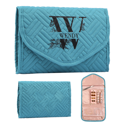 Personalised Name Multi-Functional Storage Jewelry Bag Custom Makeup Bag Jewelry Storage Gifts for Her-Jessemade AU