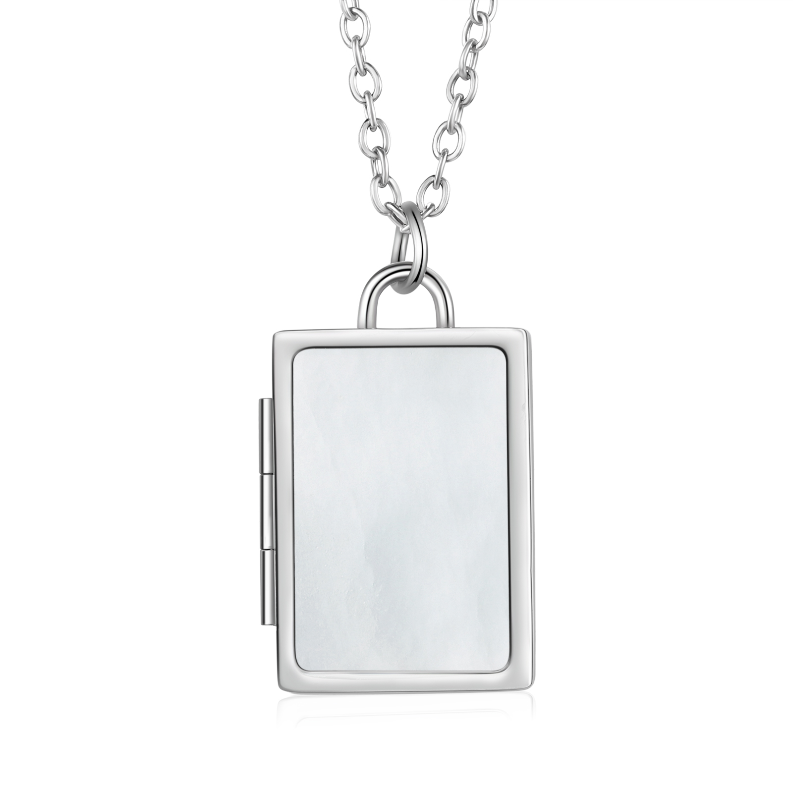 Personalised 2 Photos Frame Necklace A Heartwarming Custom Gift for Her
