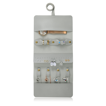 Personalised Jewellery Storage Roll Custom Birthday Flower Design Romantic Gift for Her | Jessemde