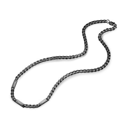 3 Names Personalised Father’s Day Necklace – Custom Engraved Chain for Dad | Jessemade