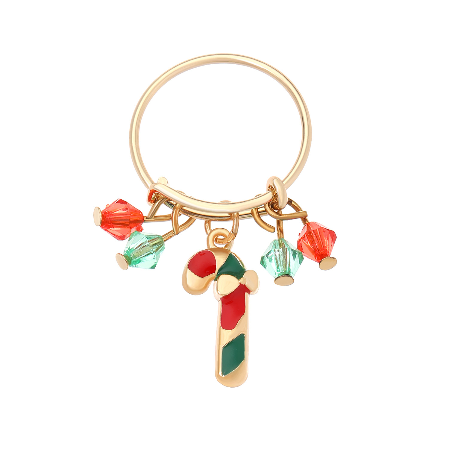 Christmas Charm Rings Festive Gift for Family Members-Jessemade AU