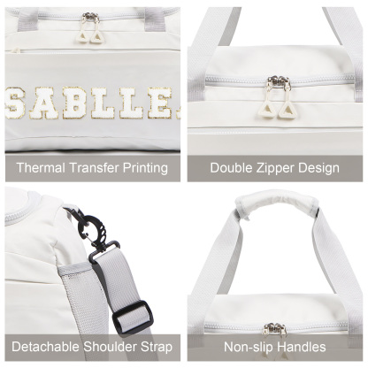 Personalised Duffel Bag with Custom Name The Perfect Sports & Travel Companion-Jessemade AU