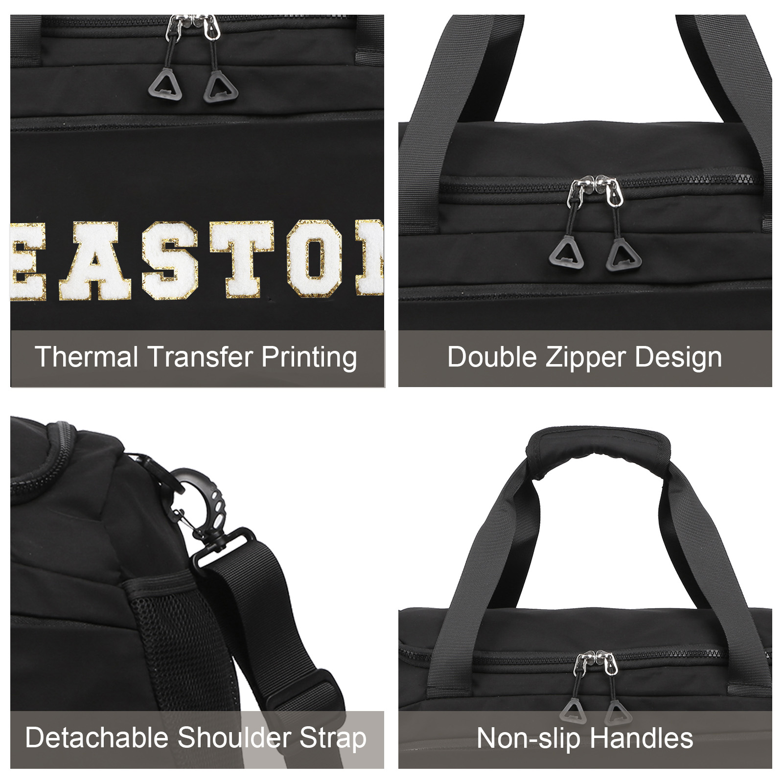 Personalised Duffel Bag with Custom Name The Perfect Sports & Travel Companion-Jessemade AU