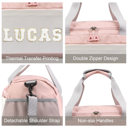 Personalised Duffel Bag with Custom Name The Perfect Sports & Travel Companion-Jessemade AU