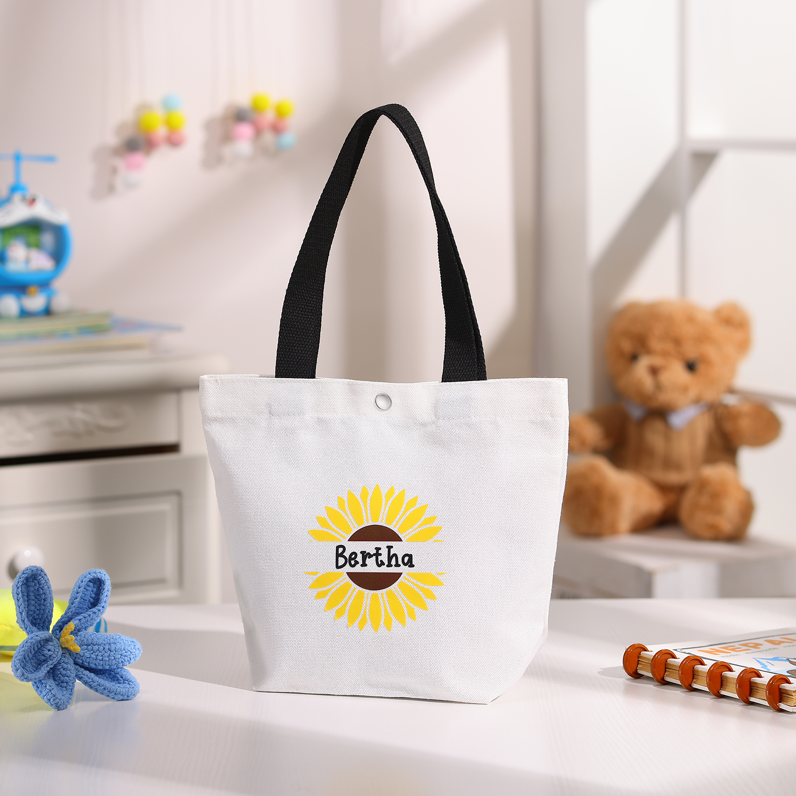 Personalised Back to School Tote Bag for Kids with Custom Name - Back to School Gift | Jessemade