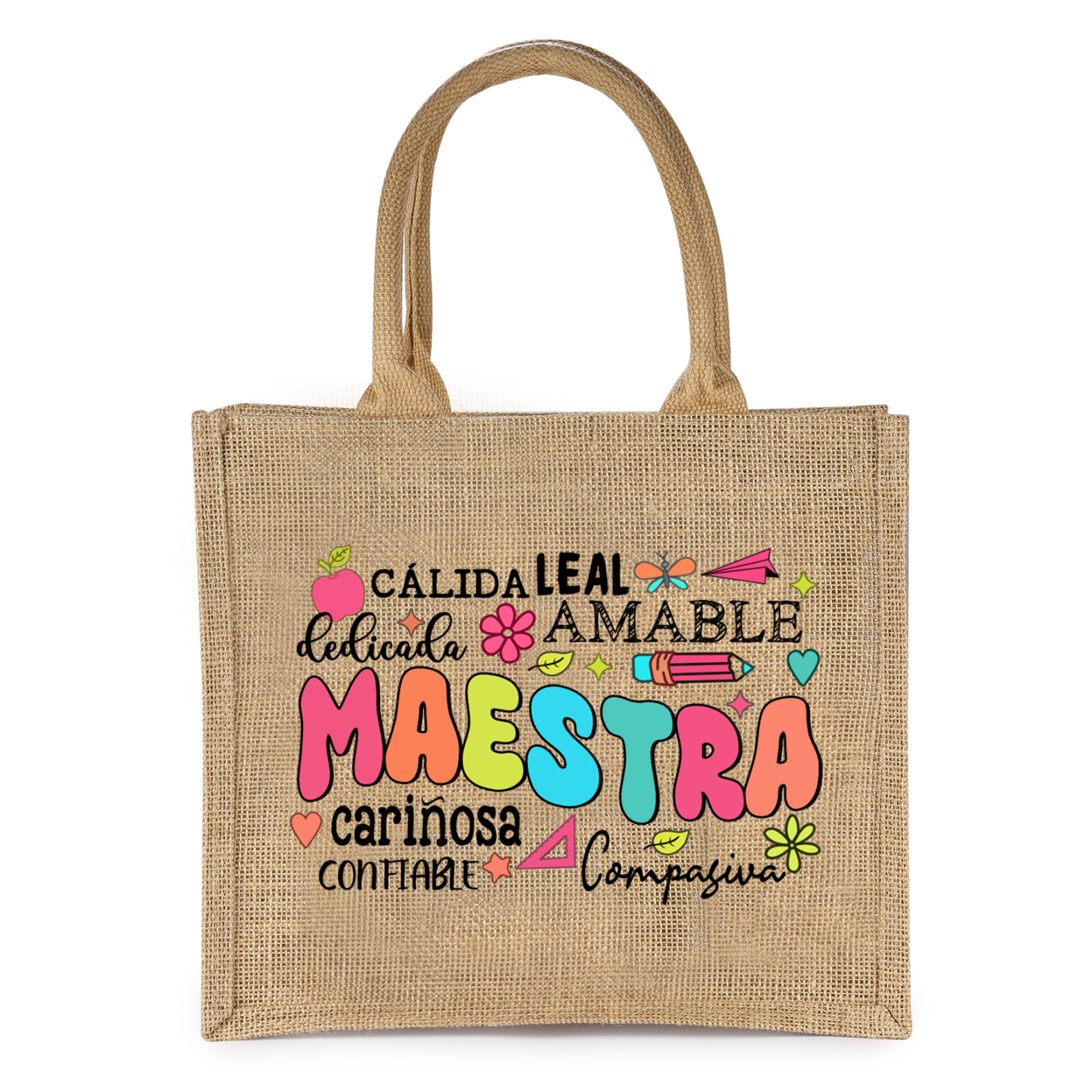 Personalised Graduation Canvas Tote Bag – Custom Name Gift for Graduation | Jessemade