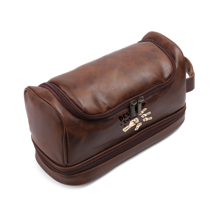 Personalised Fist Toiletry Bag for Dad with 5 Names - Custom Bag for Him | Jessemade