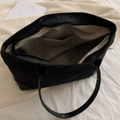 Personalised Nylon Shoulder Bag with Custom Name – Gift for Women | Jessemade