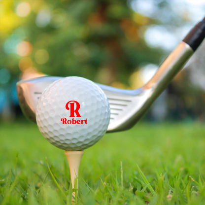 Personalised Wooden Golf Stamp Custom Golf Ball Marker Essential Golf Accessories Gift for Him