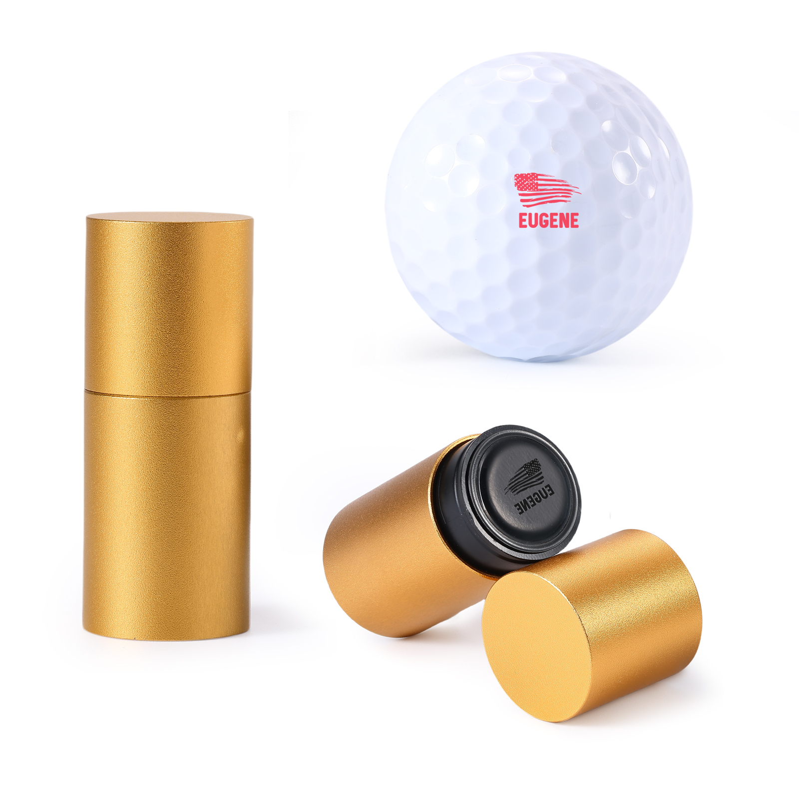 Personalised Golf Ball Stamp – Custom Name & Icon | Jessemade