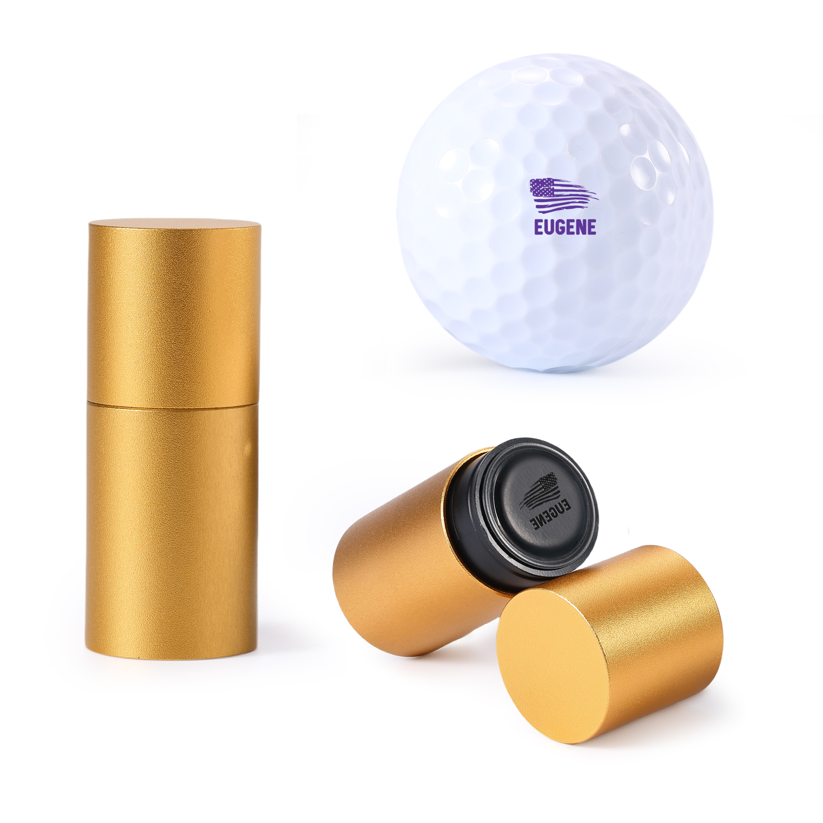 Personalised Golf Ball Stamp – Custom Name & Icon | Jessemade