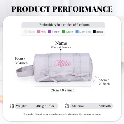 1 Name Personalised Pencil Case for Kids - Back to School Gift | Jessemade