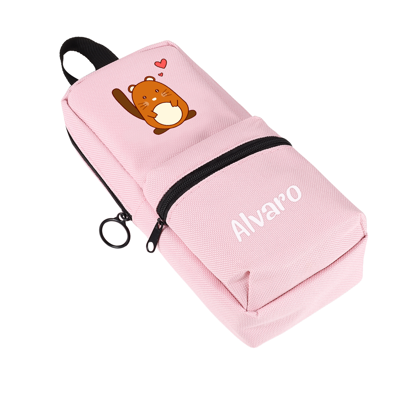 Personalised Animal Pencil Case with Custom Name & Pattern for Kids | Jessemade