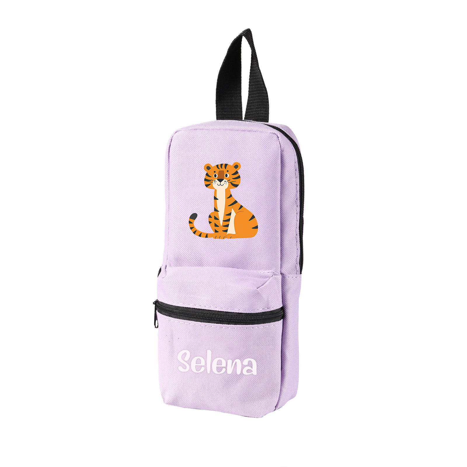 Personalised Animal Pencil Case with Custom Name & Pattern for Kids | Jessemade