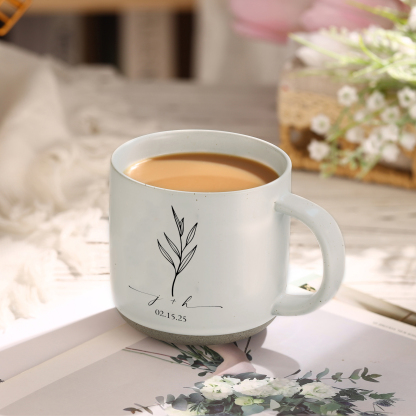Personalised Ceramic Mug Custom Coffee Cup Wedding Gift | Jessemade