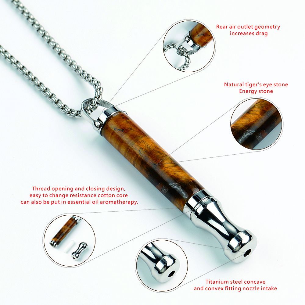 Breathing Necklace Stress Relief Meditation Necklace