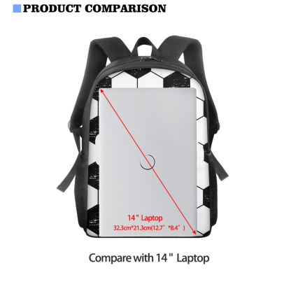 Personalized Soccer Backpack Kick It With Style Custom 1 Name and 1 Number Gift for Kids