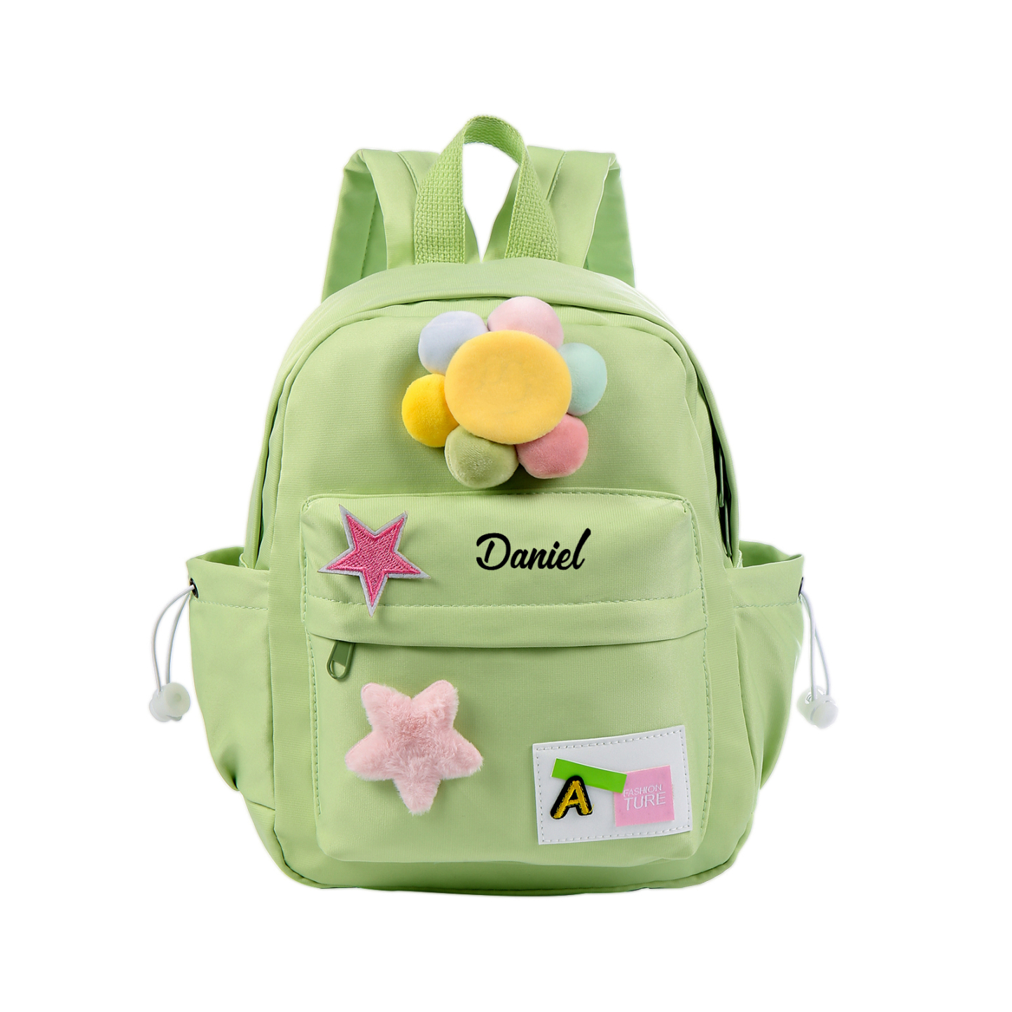 Personalised Name Cute School Bag Custom Nylon Backpack Back To School Gift for Kids-Jessemade AU