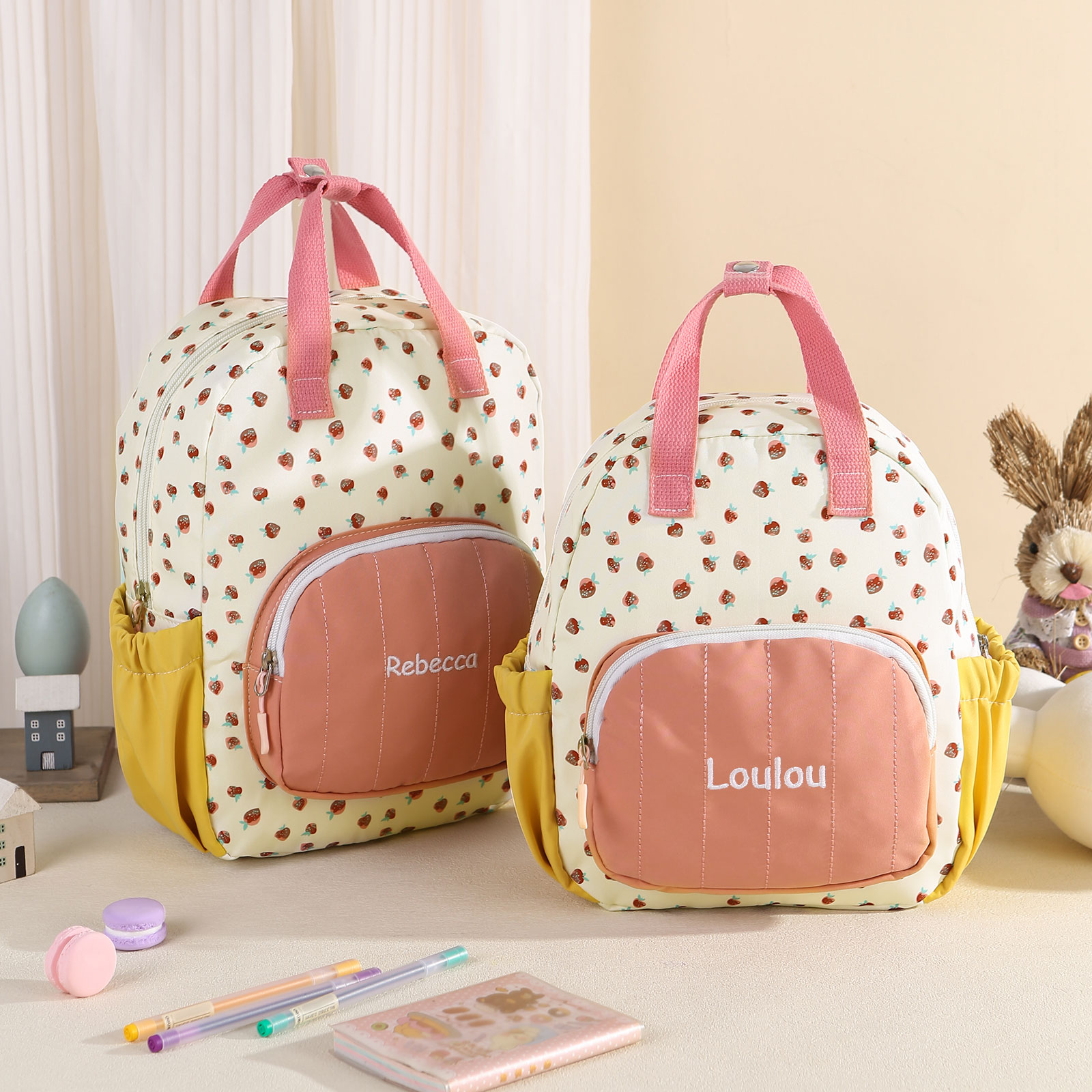 Personalised 1 Name Kids' Backpack A Practical & Heartfelt Gift