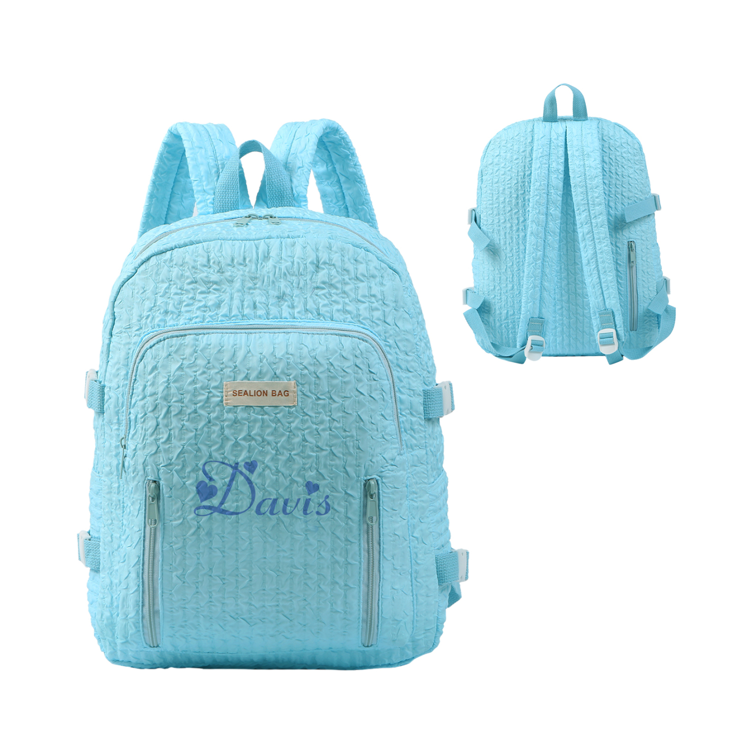 Personalised School Bag with Custom Name – Back to School Gift for Kids | Jessemade
