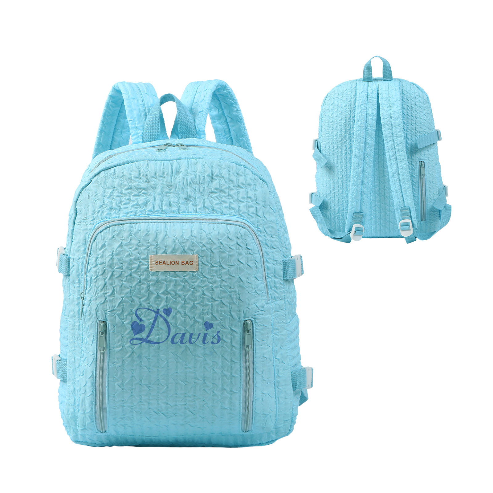 Personalised School Bag with Custom Name – Back to School Gift for Kids | Jessemade